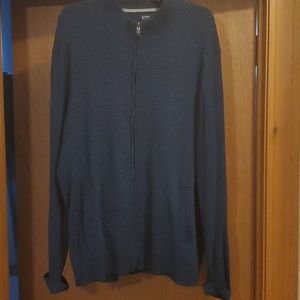 Alfani zip up sweater Mens XL
